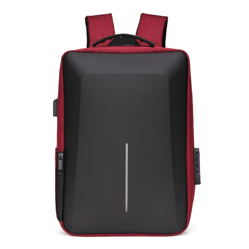 Zaino Antifurto con Guscio Rigido e USB
