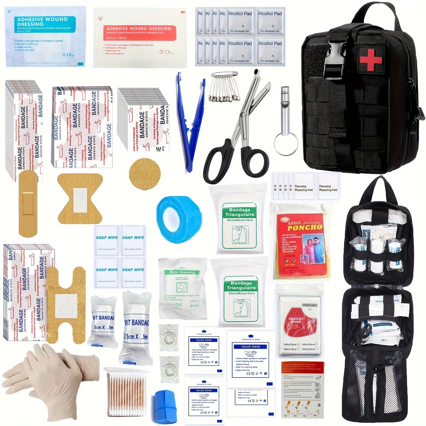 Kit di Pronto Soccorso 205 Pezzi