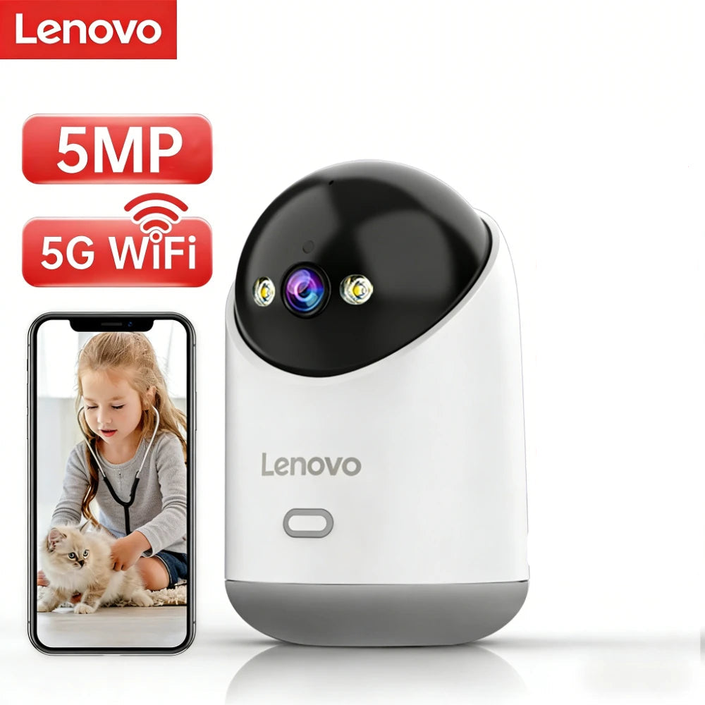 Telecamera Smart WiFi Lenovo 5MP