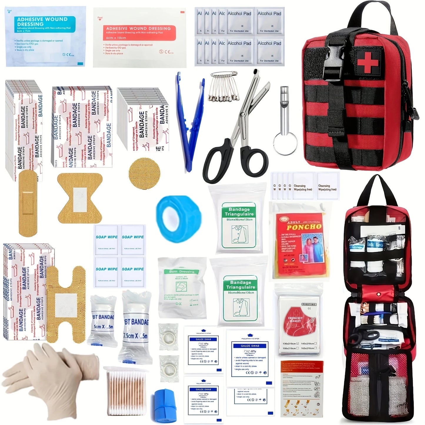 Kit di Pronto Soccorso 205 Pezzi