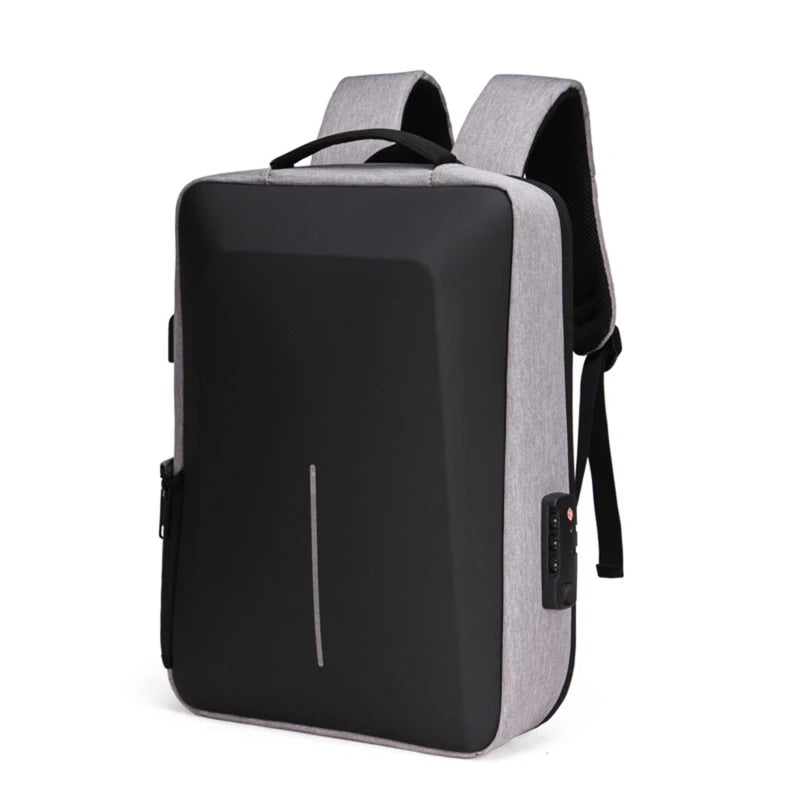 Zaino Antifurto con Guscio Rigido e USB