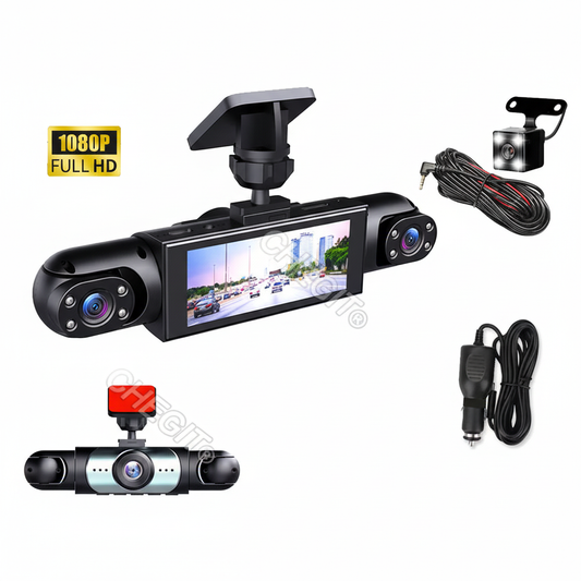 Contenuto completo dashcam 4 canali