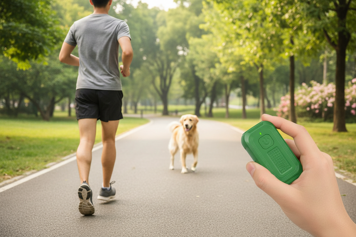 Runner dispositivo verde